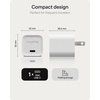 image:imageMophie Speedport70 GAN USBC Charger Block  70W Fast Wall Charger 2 USBC PD Ports Compact Foldable Prongs Made with Recycled Materials for Smartphones Tablets Headphones35W